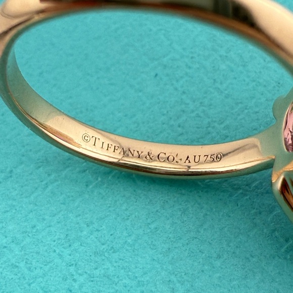 Tiffany & Co. Amethyst Sparkler Cocktail Ring in 18k Rose Gold - Picture 6 of 9